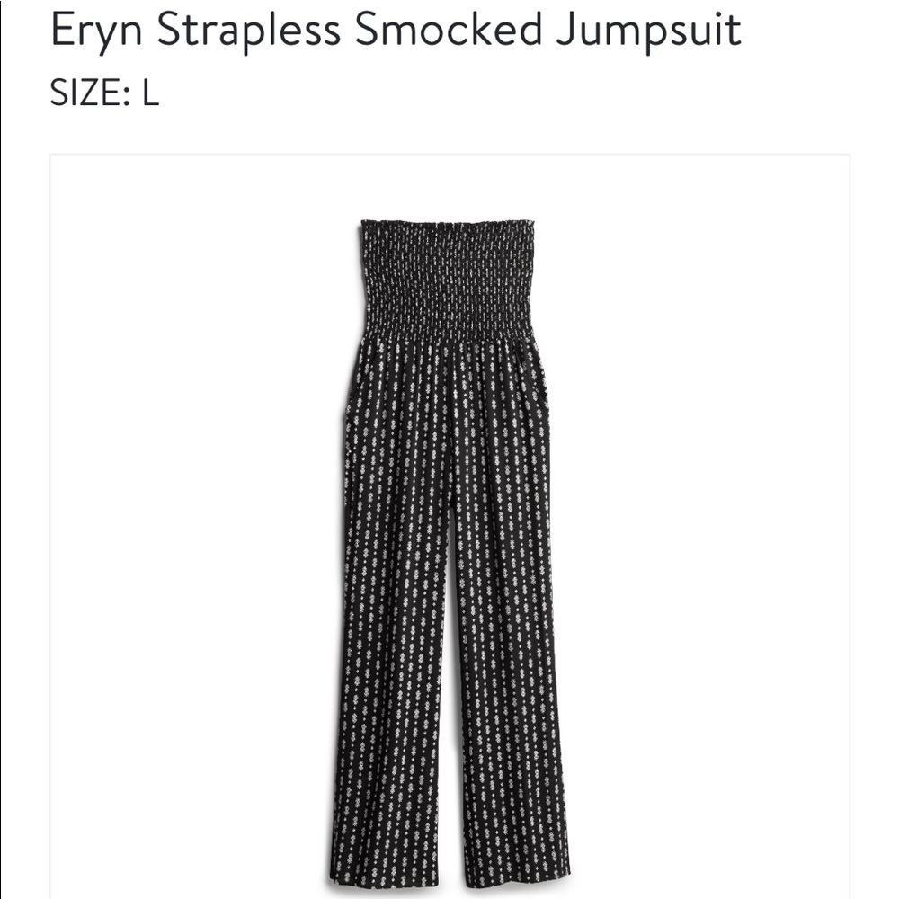Strapless jumpsuit